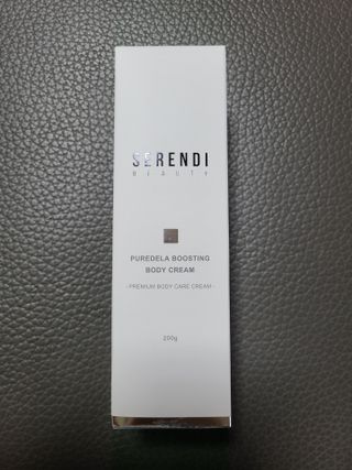 세렌디뷰티 퓨어델라 부스팅 바디크림 — 3.5점을 준 리뷰어가 2021년 7월 올린 사용 사진