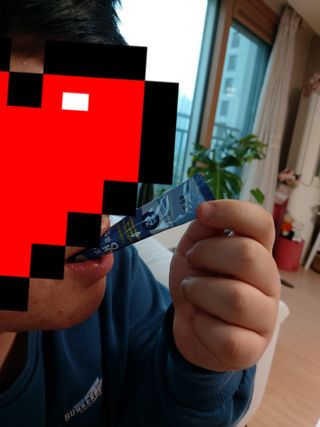 서울약사신협_프로바이오생유산균_2.5G x 100포 — 5점을 준 리뷰어가 2021년 5월 올린 사용 사진
