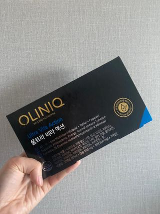 올리닉 울트라비타액션 — 5점을 준 리뷰어가 2021년 8월 올린 사용 사진