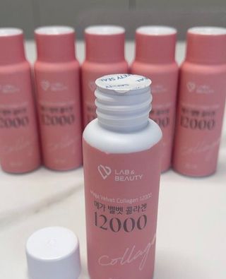 랩앤뷰티 메가 벨벳 콜라겐 12000 — 5점을 준 리뷰어가 2021년 5월 올린 사용 사진