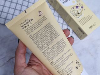 ★N쇼핑 헤어팩 1위★ 리하 에그 화이트 극손상 무실리콘 트리트먼트 헤어팩 — 5점을 준 리뷰어가 2022년 7월 올린 사용 사진