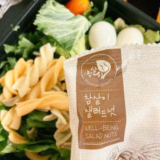 참살이도시락 작심삼일 샐러드도시락 3개 맛보기 새벽배송 또는 택배배송 — 5점을 준 리뷰어가 2021년 7월 올린 사용 사진