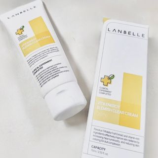 랑벨 비타 에너지 잡티 크림 75ml (피부 속 기미완화크림) — 5점을 준 리뷰어가 2022년 6월 올린 사용 사진