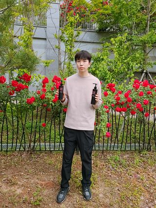 웰피아생활건강 웰피아 올인원 남성화장품 옴므페론 — 5점을 준 리뷰어가 2023년 5월 올린 사용 사진