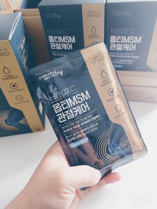 [브이푸드] 옵티MSM 관절케어 (70ml x30포) — 5점을 준 리뷰어가 2022년 6월 올린 사용 사진