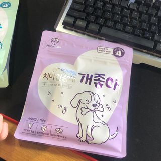 My Pet Care 천연단백질 치아건강에 개좋아 — 5점을 준 리뷰어가 2021년 1월 올린 사용 사진