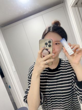 아이레시피 워터리터치 에센스 선 밤 [SPF50+/PA++++] — 5점을 준 리뷰어가 2023년 5월 올린 사용 사진