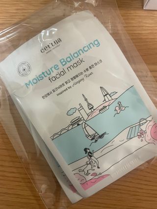 세뚜아(Cettua) 나우[세뚜아] 모이스처 밸런싱 페이셜 마스크 Cettua Moisture Balancing Facial Mask 4매 — 5점을 준 리뷰어가 2023년 12월 올린 사용 사진