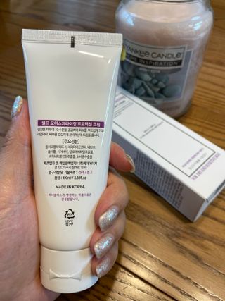 셀프 모이스처라이징 프로텍션 크림 셀프 모이스처라이징 프로텍션크림 — 5점을 준 리뷰어가 2022년 4월 올린 사용 사진