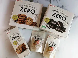 ZERO (초콜릿 칩 쿠키, 카카오 케이크, 후르츠 젤리, 아이스 콜라, 아이스 초코바) — 5점을 준 리뷰어가 2022년 6월 올린 사용 사진