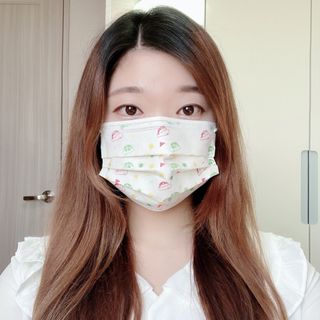 [숨그림] 덴탈마스크 짱구 우리아이 그리고 내가 쓰는 믿을수있는 케릭터 마스크 — 5점을 준 리뷰어가 2021년 9월 올린 사용 사진