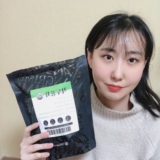 산그리메 작두콩차 — 5점을 준 리뷰어가 2021년 4월 올린 사용 사진