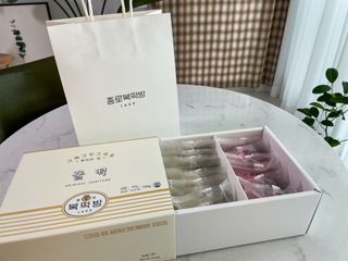 종로복떡방 레트로 3총사 꿀떡 세트 — 5점을 준 리뷰어가 2021년 4월 올린 사용 사진