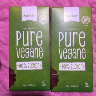 당류2g 자일리톨로 단맛을낸 슈카 퓨어비건 무설탕초콜릿 Xucker vegan 2개입 — 4점을 준 리뷰어가 2021년 4월 올린 사용 사진