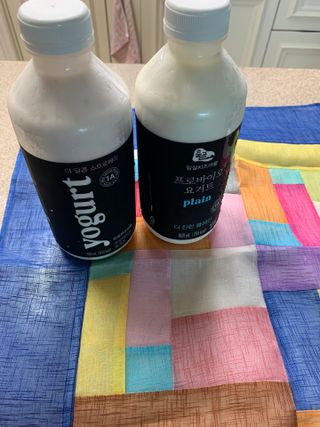 숲골 임실치즈마을 프로바이오 요거트 900ml — 5점을 준 리뷰어가 2021년 8월 올린 사용 사진