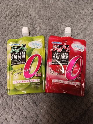 ORIHIRO 오리히로 곤약젤리 제로칼로리 130g 4종 4팩(맛별로 1팩씩) — 5점을 준 리뷰어가 2023년 1월 올린 사용 사진