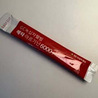 메타아르기닌 GC녹십자웰빙 메타 아르기닌 6000 플러스 오르니틴 — 5점을 준 리뷰어가 2022년 8월 올린 사용 사진