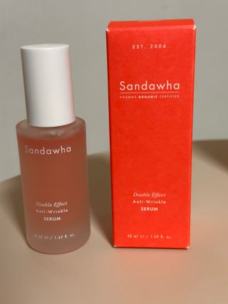 산다화 더블 이펙트 안티 링클 세럼 50ml — 5점을 준 리뷰어가 2022년 12월 올린 사용 사진