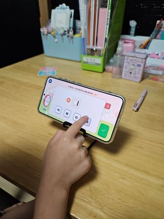 나우[소중한글]100일 만에 완성하는 소리중심 한글 공부 - 소중한글 100일 이용권 — 5점을 준 리뷰어가 2024년 7월 올린 사용 사진