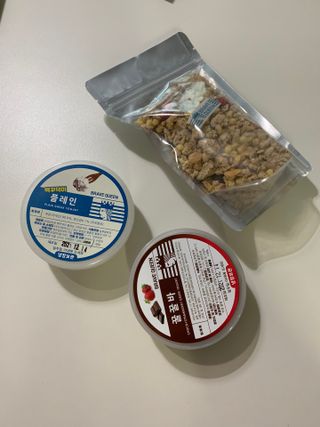 [브레이브퀸] 수제 그릭 요거트 + 그래놀라 세트 — 3.5점을 준 리뷰어가 2021년 12월 올린 사용 사진