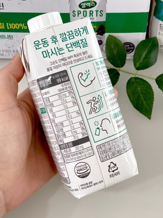 셀렉스스포츠 셀렉스 스포츠 드링크 초콜릿 _ 330ml x 12팩 — 5점을 준 리뷰어가 2021년 12월 올린 사용 사진