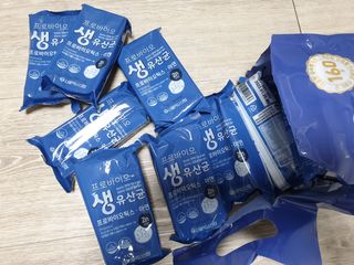 서울약사신협_프로바이오 생유산균 2.5g 160포 — 5점을 준 리뷰어가 2021년 7월 올린 사용 사진