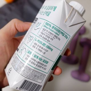 셀렉스스포츠 셀렉스 스포츠 웨이 프로틴 초콜릿 _ 330ml x 12팩 — 5점을 준 리뷰어가 2021년 3월 올린 사용 사진