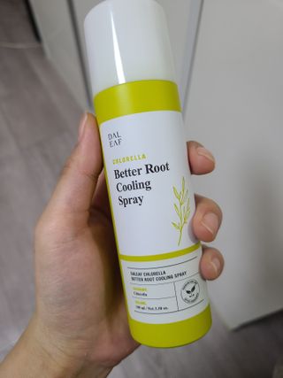 달리프 클로렐라 베러 루트 쿨링 스프레이 100ml — 4점을 준 리뷰어가 2021년 3월 올린 사용 사진