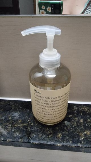 빅그린 안티 헤어로스 탈모 카렌듈라 바이옴 샴푸 500ml (지성두피용) — 5점을 준 리뷰어가 2022년 8월 올린 사용 사진