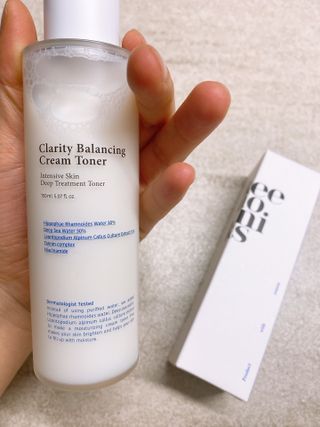 키노닉스 클래리티 밸런싱 크림토너 — 5점을 준 리뷰어가 2022년 2월 올린 사용 사진