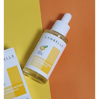 랑벨 비타 에너지 잡티 앰플 50ml 고농축 비타민, 저자극, 수분 촉촉, 미백 앰플 — 5점을 준 리뷰어가 2022년 3월 올린 사용 사진