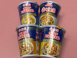 NISSIN 닛신 컵누들  4종 - 씨푸드오리지날, 씨푸드 스파이시, 씨푸드 커리, 씨푸드 XO소스 — 5점을 준 리뷰어가 2022년 11월 올린 사용 사진