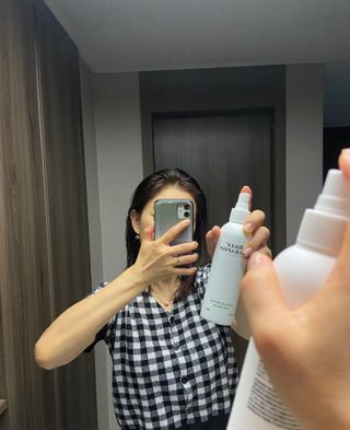 나노힐 프로테인 헤어 힐러 200ml — 4.5점을 준 리뷰어가 2023년 7월 올린 사용 사진