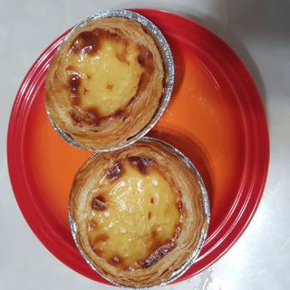 디앙뜨 포르투갈 에그타르트 오리지널 맛+패션후르츠 맛 중 택1 — 3점을 준 리뷰어가 2021년 7월 올린 사용 사진