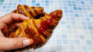 서브큐 삼양사 쿠프드팟 AOP 샤랑트푸아투 버터 크로와상 (5개입) — 4점을 준 리뷰어가 2022년 5월 올린 사용 사진