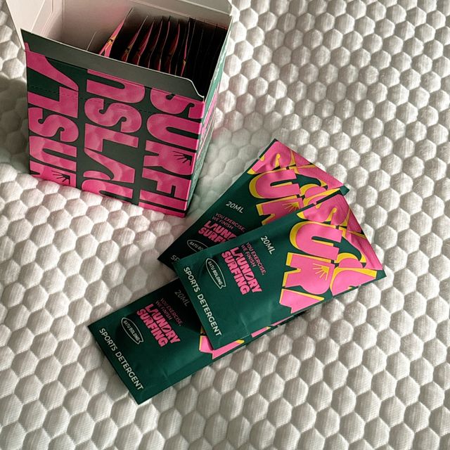 런드리서핑 바투볼롱 세탁기용 파우치 20ml x 15개입 리뷰 사진