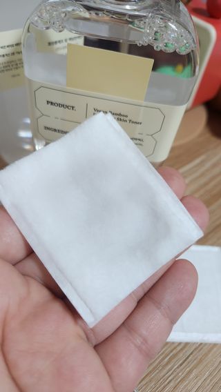 [녹산] 비건 대나무 밸런싱 수분 토너 + 비건 바이오 비타 에센스 — 5점을 준 리뷰어가 2022년 10월 올린 사용 사진