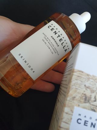 [스킨1004] 마다가스카르 센텔라 앰플 100ml — 5점을 준 리뷰어가 2024년 5월 올린 사용 사진