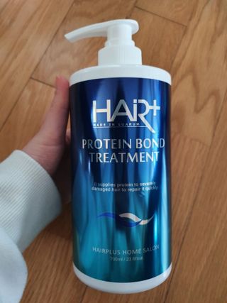헤어플러스 단백질탈모샴푸 500ml+단백질본드앰플 145ml — 5점을 준 리뷰어가 2021년 3월 올린 사용 사진