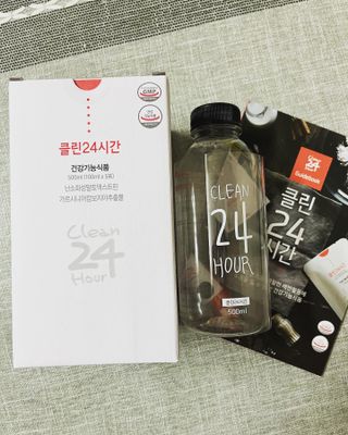 클린24시간 1BOX(5포) + 전용보틀(500ml) — 5점을 준 리뷰어가 2023년 5월 올린 사용 사진