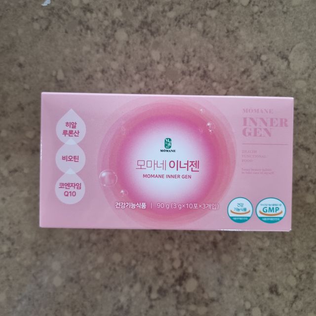 [모마네] 이너뷰티 히알루론산 비오틴 코큐텐 저분자피쉬콜라겐 - 3 g 30포 ★석류맛 리뷰 사진