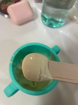 피비에스코리아 [오마이셀프] 셀프왁싱키트 — 4점을 준 리뷰어가 2021년 12월 올린 사용 사진