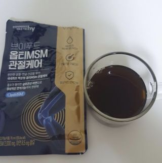 [브이푸드] 옵티MSM 관절케어 (70ml x30포) — 5점을 준 리뷰어가 2022년 6월 올린 사용 사진