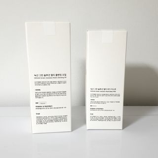 [녹산] 그린 솔루션 멀티 클렌징 오일 + 그린 솔루션 멀티 바디 미스트 — 4점을 준 리뷰어가 2022년 10월 올린 사용 사진