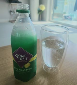 몽베스트 Montbest with Sparkling water Lemon OR Lime 20병(랜덤) — 5점을 준 리뷰어가 2021년 10월 올린 사용 사진
