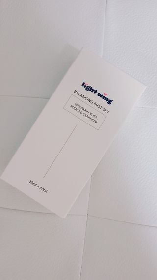 라이트윙 밸런싱 미스트 만다린 블리스+센티드 제라늄 SET — 4점을 준 리뷰어가 2021년 1월 올린 사용 사진