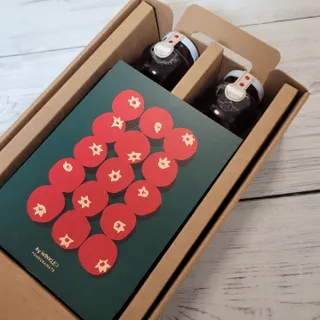 [바이윙클] 페르시아 유기농 석류 착즙주스 750ml 2병 + 선물박스 세트 — 5점을 준 리뷰어가 2022년 3월 올린 사용 사진