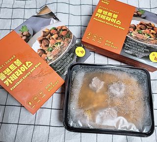 브라잇벨리 식물성 미트볼과 일본식카레의 만남, 플랜트볼 카레라이스 — 4점을 준 리뷰어가 2022년 9월 올린 사용 사진