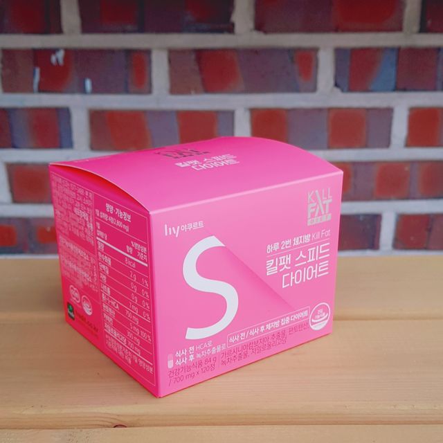 킬팻 스피드 다이어트 [84 g / 700 mg x 120정] 리뷰 사진