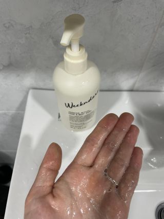[위켄더스] 기분좋은 하루를 선사해주는 핸드& 바디워시 1종 랜덤발송 — 5점을 준 리뷰어가 2022년 5월 올린 사용 사진